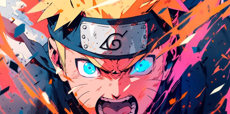 Wallpaper Naruto Uzumaki, Naruto Series, Scream, Blue Eyes, Leaf Ninja ...